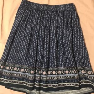 Abercrombie & Fitch floral skirt